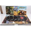 Image 1 : (12) Records: ABBA, Various Artists - Some Empty & (4) Vinyls - As Is