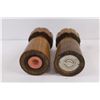Image 6 : Wooden Salt & Pepper Shakers, Glass Salt And Pepper Shakers 2.5", Glass Salt And Pepper Shakers 5", 