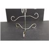 Image 2 : Silverplated Ornament Tree Stand - NIB
