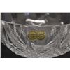 Image 3 : Cristal Fruit Bowl (France) & Small Glass Serving Dish w/Lid