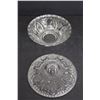 Image 7 : Avon Crystal Vanity Box w/Lid, Pressed Glass Candy Dish, Cut Glass Clock