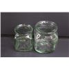 Image 5 : 9" Glass Tray w/Lid, Glass Coin Bank, Glass Candy Jar w/Lid, (2) Glass Jars No Lid, & 9" Glass Tray
