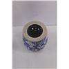 Image 3 : Sadler White Pottery Jar w/Lid, (2) White Pottery Cups, White Ceramic Glass 2", White Ceramic Candle