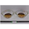 Image 1 : (2) Glass Casserole Dishes 8"x3"