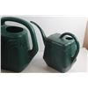 Image 2 : (3) Plastic Watering Cans