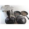 Image 12 : Stock Pot with Lid,(2) Baking Dishes with Lids and (2) Non Stick T-fal Frying Pans
