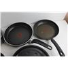 Image 2 : Stock Pot with Lid,(2) Baking Dishes with Lids and (2) Non Stick T-fal Frying Pans