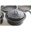 Image 5 : Stock Pot with Lid,(2) Baking Dishes with Lids and (2) Non Stick T-fal Frying Pans