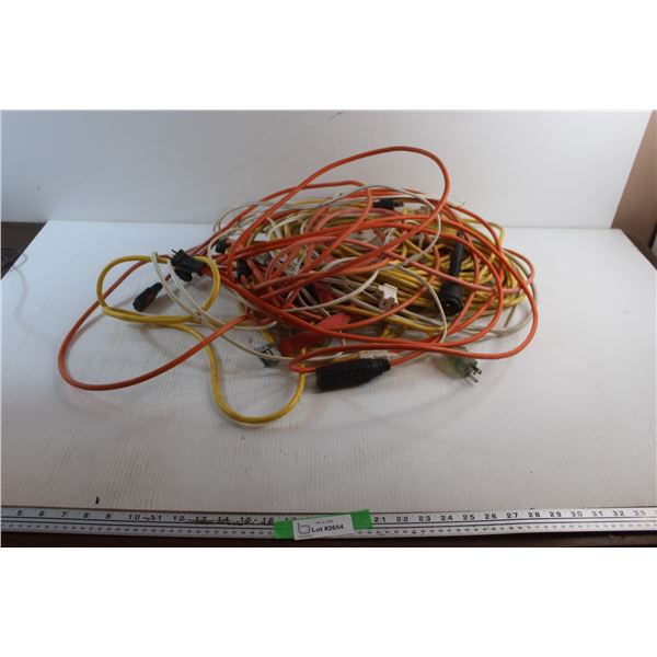 Extension Cords - As Is, Unknown Length