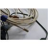 Image 6 : Christmas Lights, Coaxial Cable and Extension Cord - As Is