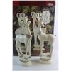 Image 2 : (2) Deer with LED Lights Decorations - As Is