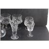 Image 2 : (7) Stemware Glasses and (2) Vases