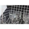Image 4 : (20) Assorted Glasses and Dish Rack