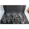 Image 7 : (20) Assorted Glasses and Dish Rack