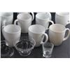 Image 2 : (16) Ceramic Mugs, (4) Candle Holders and Liquor Shot Glass