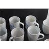Image 5 : (16) Ceramic Mugs, (4) Candle Holders and Liquor Shot Glass