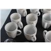 Image 7 : (16) Ceramic Mugs, (4) Candle Holders and Liquor Shot Glass
