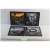 Image 1 : (4) Ceramic Tile Art Decor 8'' x 8''