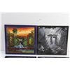 Image 2 : (4) Ceramic Tile Art Decor 8'' x 8''