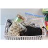 Image 12 : Rainbow Poms, Paint Brushes and Handcraft Kit - Threads, Rings and Wooden Beads