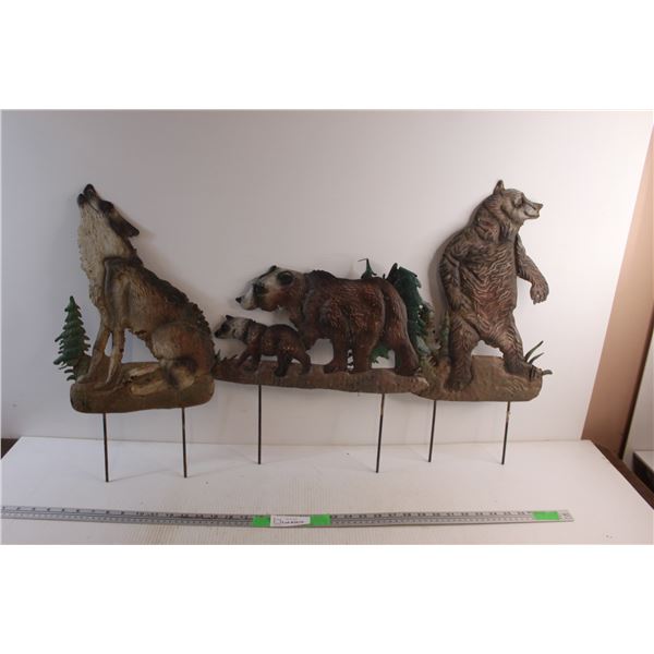 Wildlife Metal Garden Decor