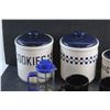 Image 4 : French Press, (2) Cookie, Coffee & Tea Jars with Lids and (2) Mugs