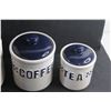 Image 6 : French Press, (2) Cookie, Coffee & Tea Jars with Lids and (2) Mugs