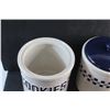 Image 9 : French Press, (2) Cookie, Coffee & Tea Jars with Lids and (2) Mugs
