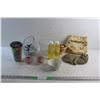 Image 1 : Candle Holders, Laying Cat Decor, Handbag, Teak Furniture Oil, Pokemon Cup, Coasters and Assorted It