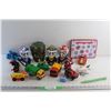 Image 1 : Kids Toys - Trucks, Plane & Beast Figurine and Spirograph Design Set