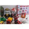Image 2 : Kids Toys - Trucks, Plane & Beast Figurine and Spirograph Design Set