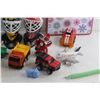 Image 3 : Kids Toys - Trucks, Plane & Beast Figurine and Spirograph Design Set