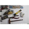 Image 5 : Metal Brushes, Hats. Needle Nose Pliers, Allen Wrenches, Carpenter's Set and Assorted Items