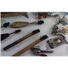 Image 9 : Metal Brushes, Hats. Needle Nose Pliers, Allen Wrenches, Carpenter's Set and Assorted Items