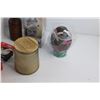 Image 10 : Planters. Eyelash Kit, Matches, Brass Dolphin, Candles, Purifying Mask and Misc.