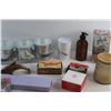 Image 3 : Planters. Eyelash Kit, Matches, Brass Dolphin, Candles, Purifying Mask and Misc.