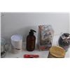 Image 9 : Planters. Eyelash Kit, Matches, Brass Dolphin, Candles, Purifying Mask and Misc.