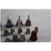 Image 4 : Thimbles and (2) Decorative Miniature Bells