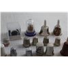 Image 7 : Thimbles and (2) Decorative Miniature Bells