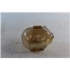 Image 4 : Marigold Carnival Glass Piggy Bank