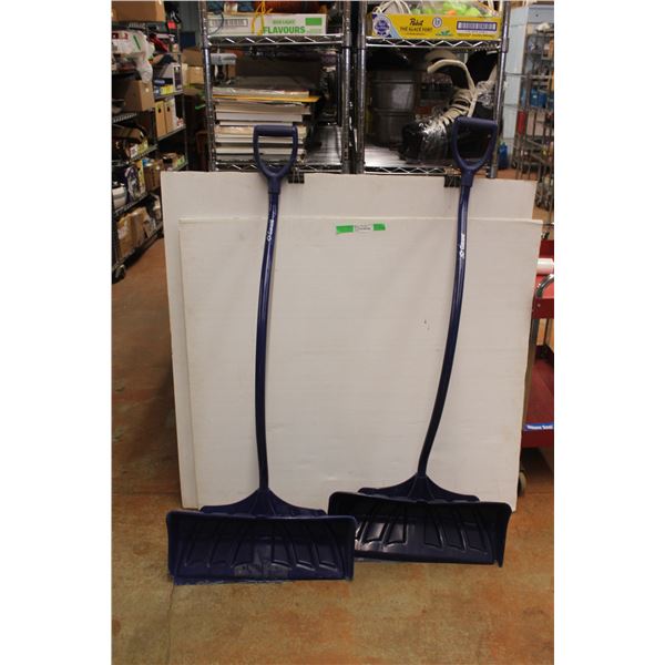 *(2) Garant Curved Snow Shovels