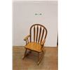 Image 1 : * Small Wooden Rocking Chair