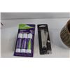 Image 8 : Organic Acai Berry Green Tea, White Chalk and Salt & Pepper Set - Sealed, Glue Sticks, Nail Clipper 