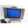 Image 7 : Sharp Aquos Monitor - Tested and (2) Sony Speakers - As Is
