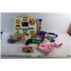 Image 1 : Crib Play Center, Nerf Guns, Waist Bag and Assorted Kids Toys