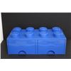 Image 1 : Lego Brick 2 Drawer Storage 20'' x 6''