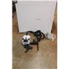 Image 1 : * Bissell Powerforce Vacuum with Attachments - Tested, Plastic Caddy and Assorted Cleaning Supplies