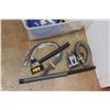 Image 2 : Large Plastic Tote and Vacuum Attachments