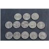Image 2 : (13) US Quarters - 1971, 1966 - 1967 & 2004 - 2013