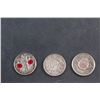 Image 2 : Canadian Remembrance Day Poppy 2004 Quarter, 1945-2010 WW2 Remembrance Day Quarter Coin and 2007 10 